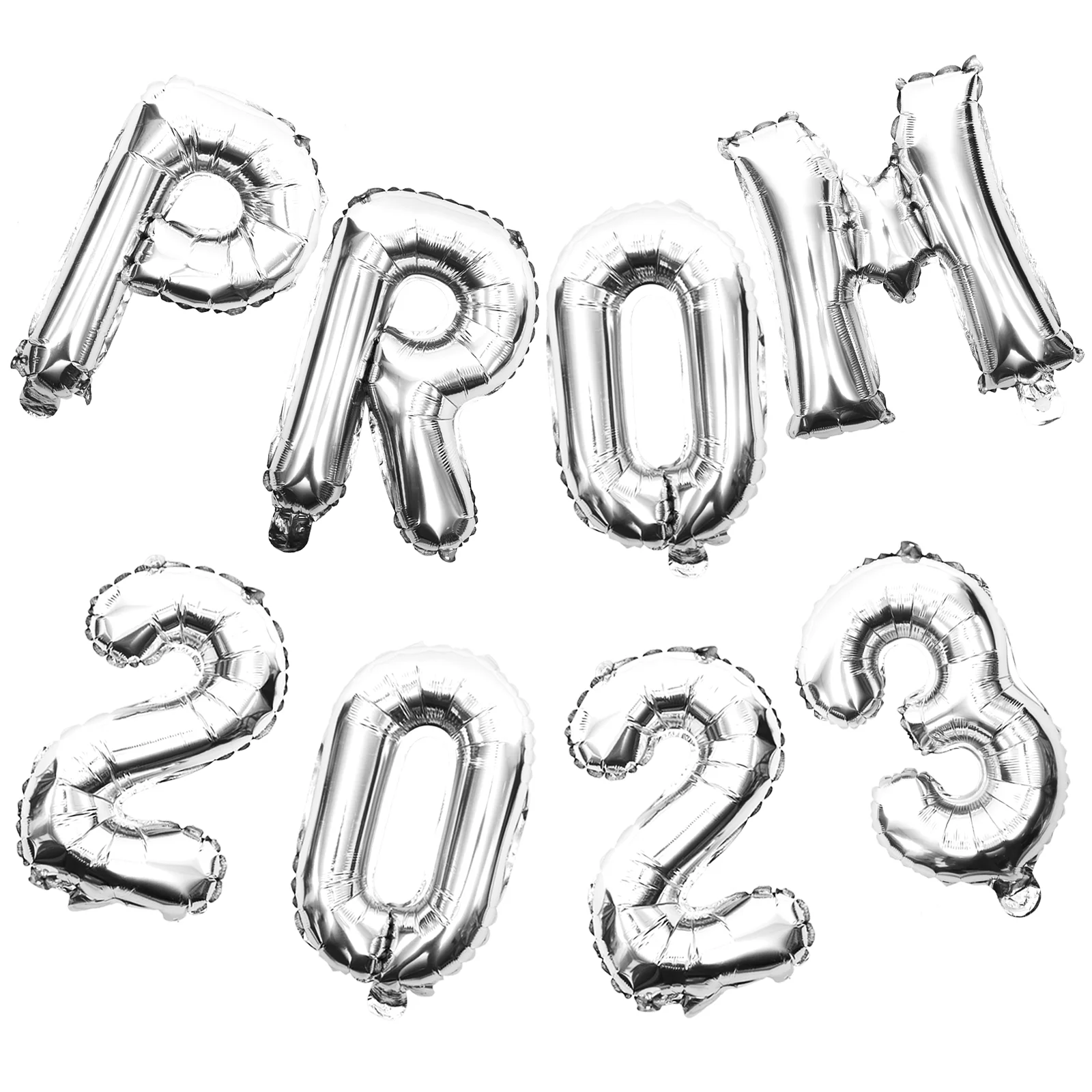 

2 Sets 2023 Graduation Balloons Party Prom Decor Decorate Festival Prop Aluminum Film Supplies Decorative Foil