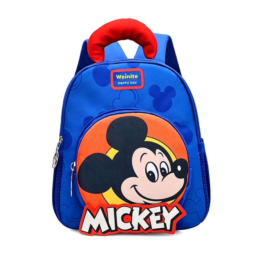 Фото Новый рюкзак Disney 2026, школьный рюкзак с изображением Минни, школьный рюкзак для детского сада, милый розовый рюкзак в подарок №5