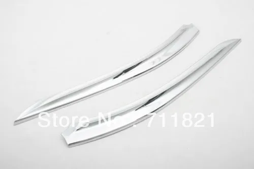 Стайлинг автомобиля хромированное веко/брово для Volkswagen VW Tiguan