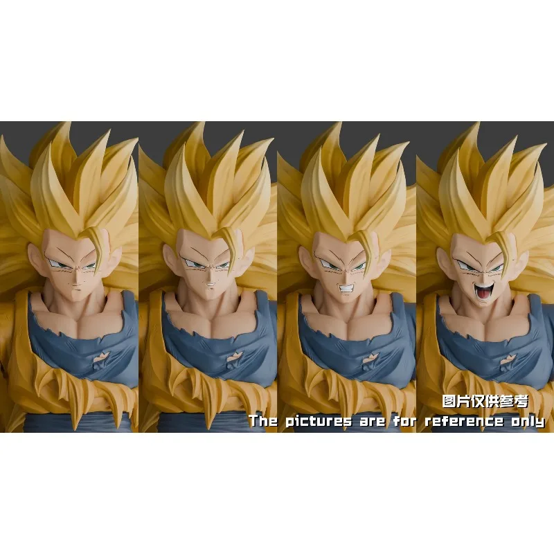 Фото В НАЛИЧИИ Оригинальный продукт NS Studio Dragon Ball Super Saiyan 3 Goku Orange NS004 NS005 Battle Damaged Action Figure №5