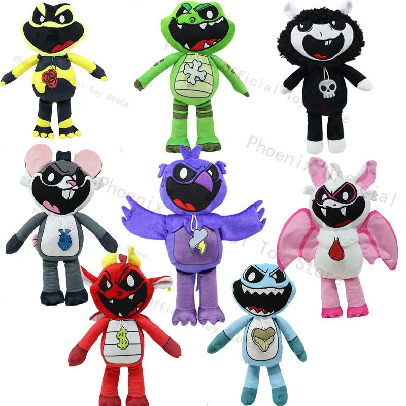 Кошмарные животные Baba Chops Плюшевое аниме Simon Smoke Poe Touille Plushie Maggie Mako Мягкая мягкая
