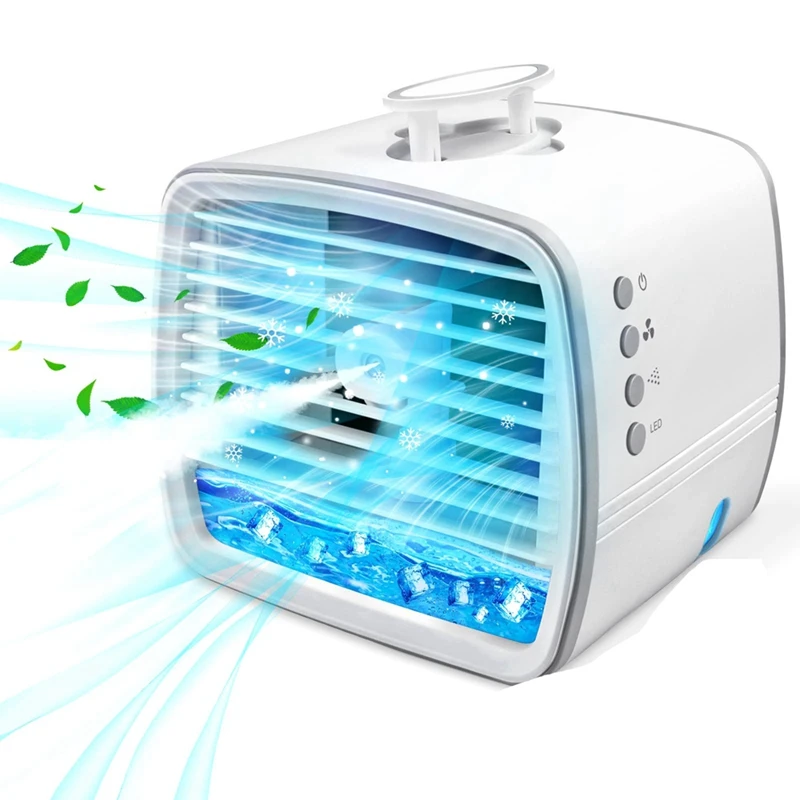

Portable Air Conditioner, Personal Mini Air Conditioner, Personal Portable AC Air Cooler Fan For Office Room