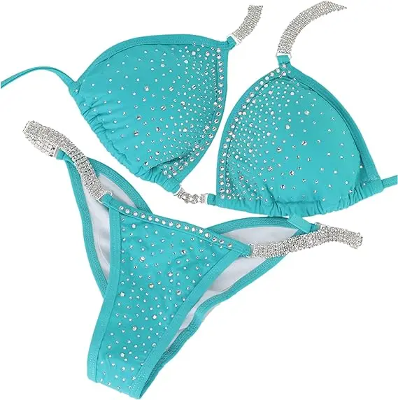 Женское бикини NPC IFBB FITNESS для соревнований комплект бодибилдинга и позирования