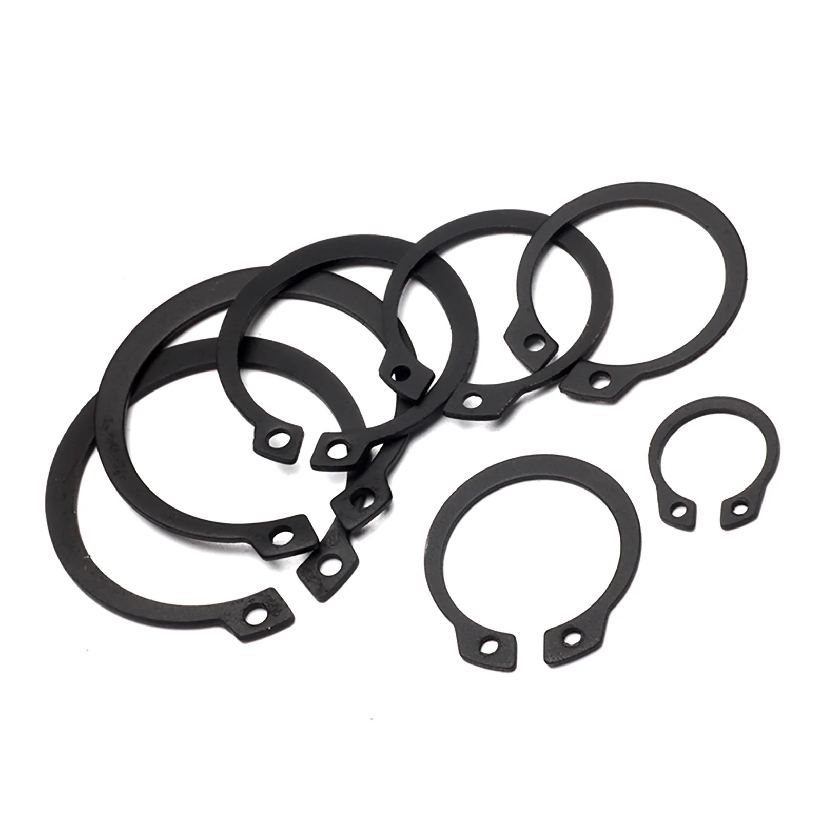 M5 M6 M7 M8 M9 M10 M11 - M48 C-type External Circlip Retaining Rings for Shaft 65Mn Spring Steel Snap DIN471 GB894