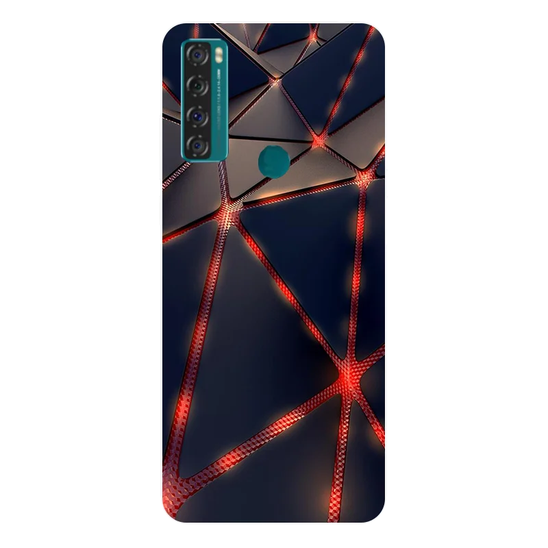 For TCL 20 SE Case 20B 20L+ 20S Silicone Back Cover Phone Case For TCL 20 SE T671H Soft Case For TCL 20SE Fundas Cartoon Coque