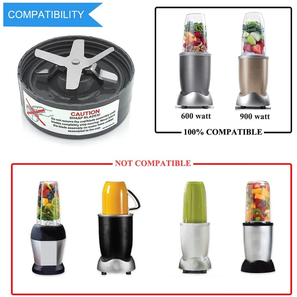 2 шт. сменные лезвия для соковыжималки Nutribullet 600 Вт/Pro 900 Вт