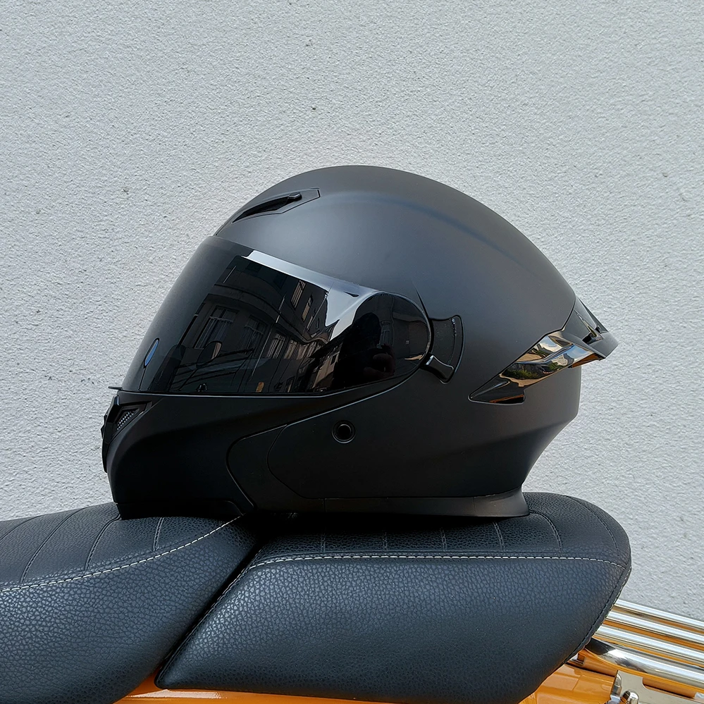 Профессиональный Гоночный мотоциклетный шлем Dot Ece модульный защитный для