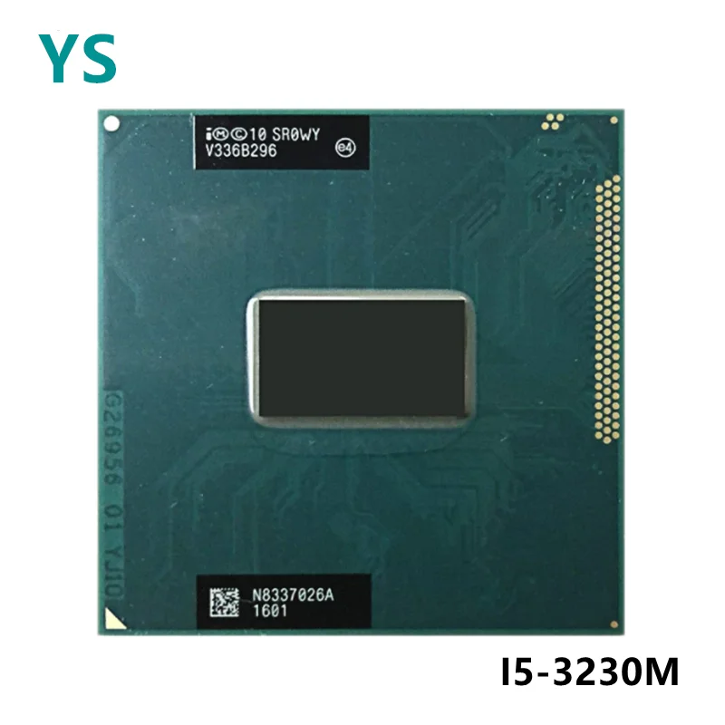 

Процессор Intel Core i5-3230M i5 3230M SR0WY, 2,6 ГГц, двухъядерный, четырехпоточный, 3 МБ, 35 Вт, разъем G2 / rPGA988B