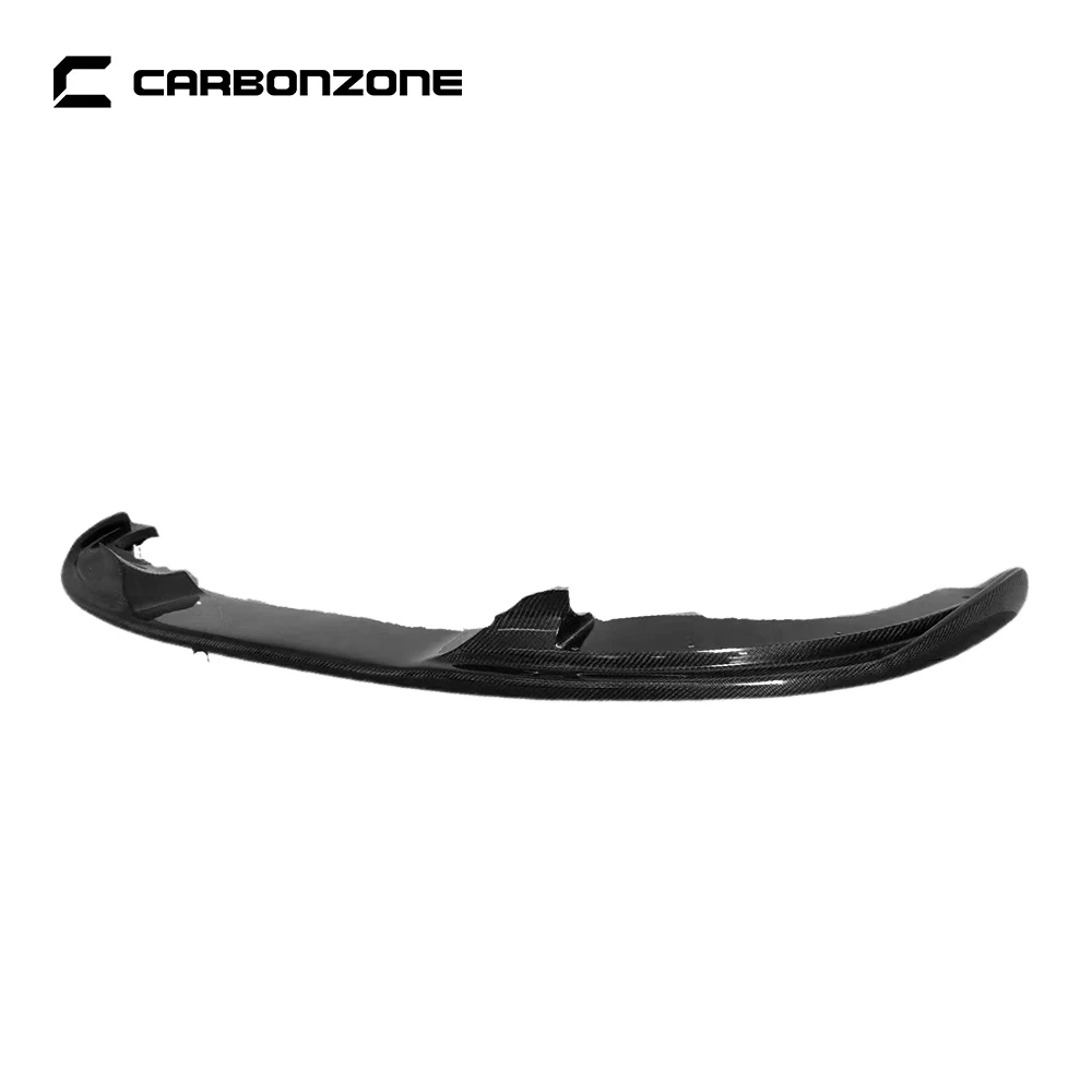 Разветвитель губ для переднего бампера из натурального углеродного волокна bmw m5