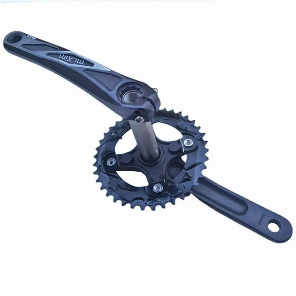 

Bicycle Crank Chainwheel Aluminum Alloy Square Hole High Strength Hollow Quality Assurance Mtb Bike Accessories Bicycle Crankset