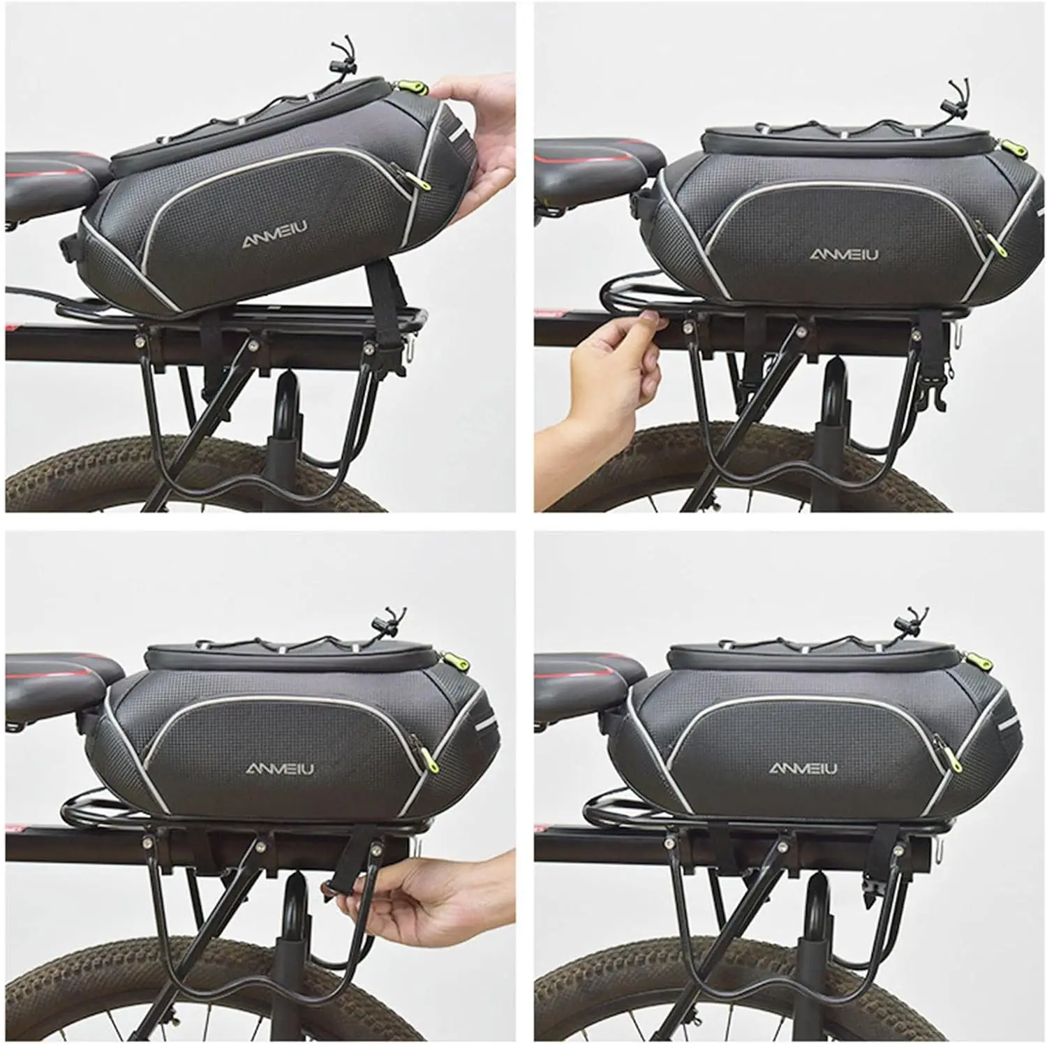 Сумка на багажник велосипеда сумочка сумка для перевозки багажа заднее сиденье