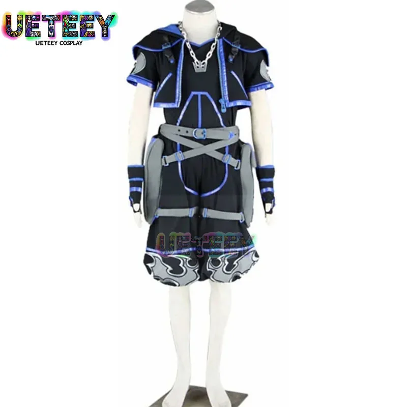 UETEEY Высокое качество Kingdom Hearts Anti Sora для взрослых мужчин косплей костюм