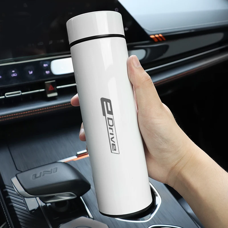 

500ml Digital Thermos Cup For BMW EDrive Intelligent Temperature Display Water Bottle Heat Preservation Vacuum Thermos Flask
