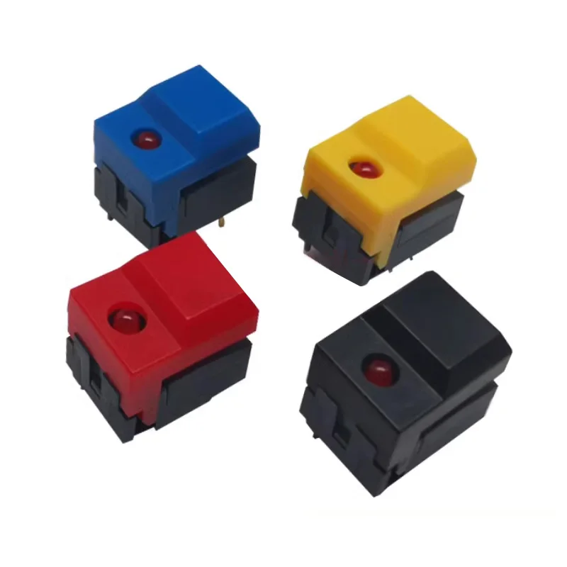 

Квадратный кнопочный переключатель 6 контактов