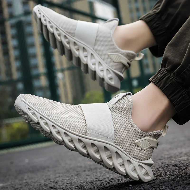 Men Walking Jogging Sneakers Breahtable Outdoor Sport Running Shoes Comfortable Athletic Training Shoes for Man Zapatillas Male