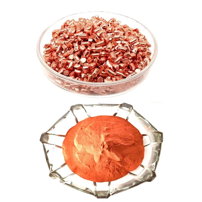 

Зернистость чистой меди, 50-1000 г, Cu 99.99% 4N для коллекции металлических частиц, медный порошок с простыми элементами