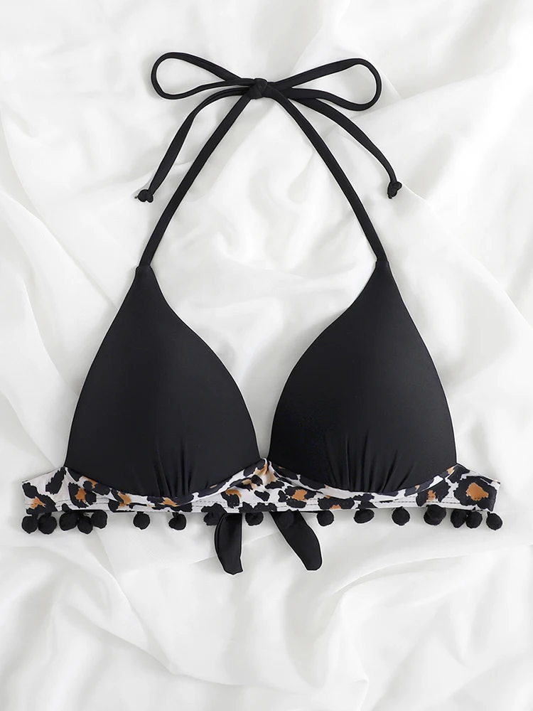 Бикини Топ Купальник женский Новинка 2022 бикини пуш-ап на шнуровке только