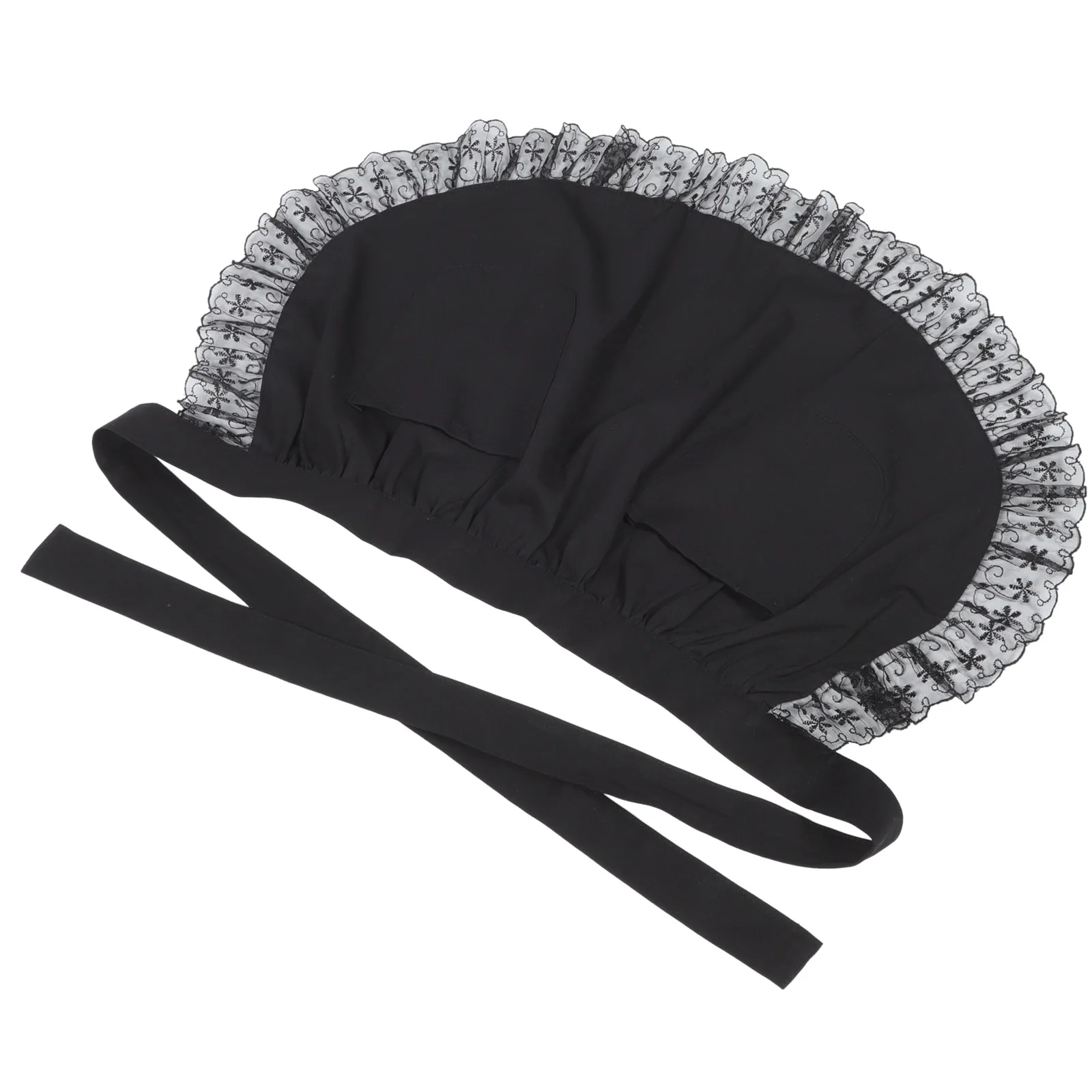 Lace Skirt Women's Aprons for Maid Cosplay Fine Fashionable Server Cotton Use Man Child