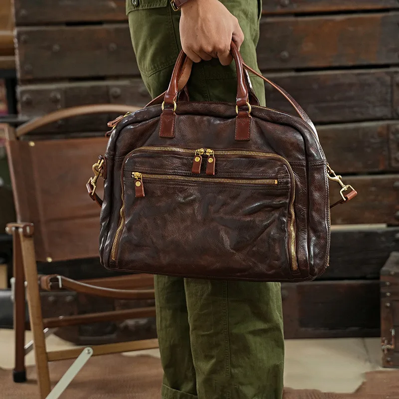 

Ручная диагональная Наплечная Сумка на ремне, яркий цветной холщовый саквояж ручной работы из растительного дубления и воловьей кожи, для поездок на работу