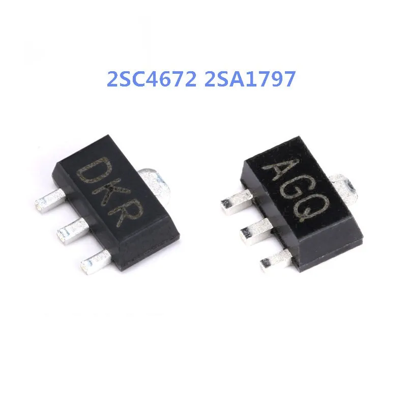 10 шт 2SC4672 2SA1797 SOT89 C4672 AGQ BKR SOT-89 SMD транзистор