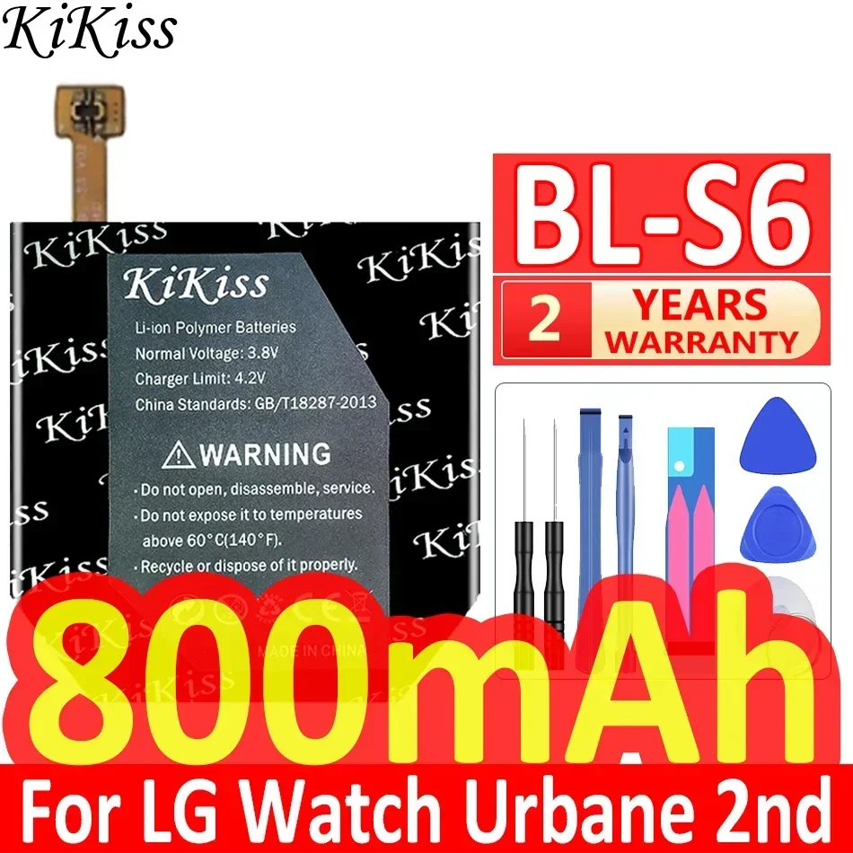 Аккумулятор BL-S3 BL-S6 BL-S4 Для LG G Watch R W110 W150 W100 W100KT W270/Urbane 2nd Edition LTE W200 W200A BL-S1 BL-S8