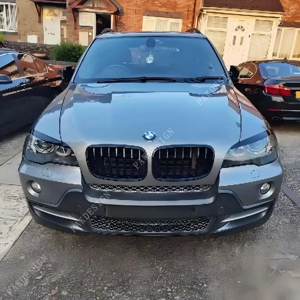 Фото 2 шт., фары, веки для BMW X5 E70 30d 48i 30i 35d 40d 30d 50i 35i M50d 2006-2013, комплект кузова, аксессуары для тюнинга №2