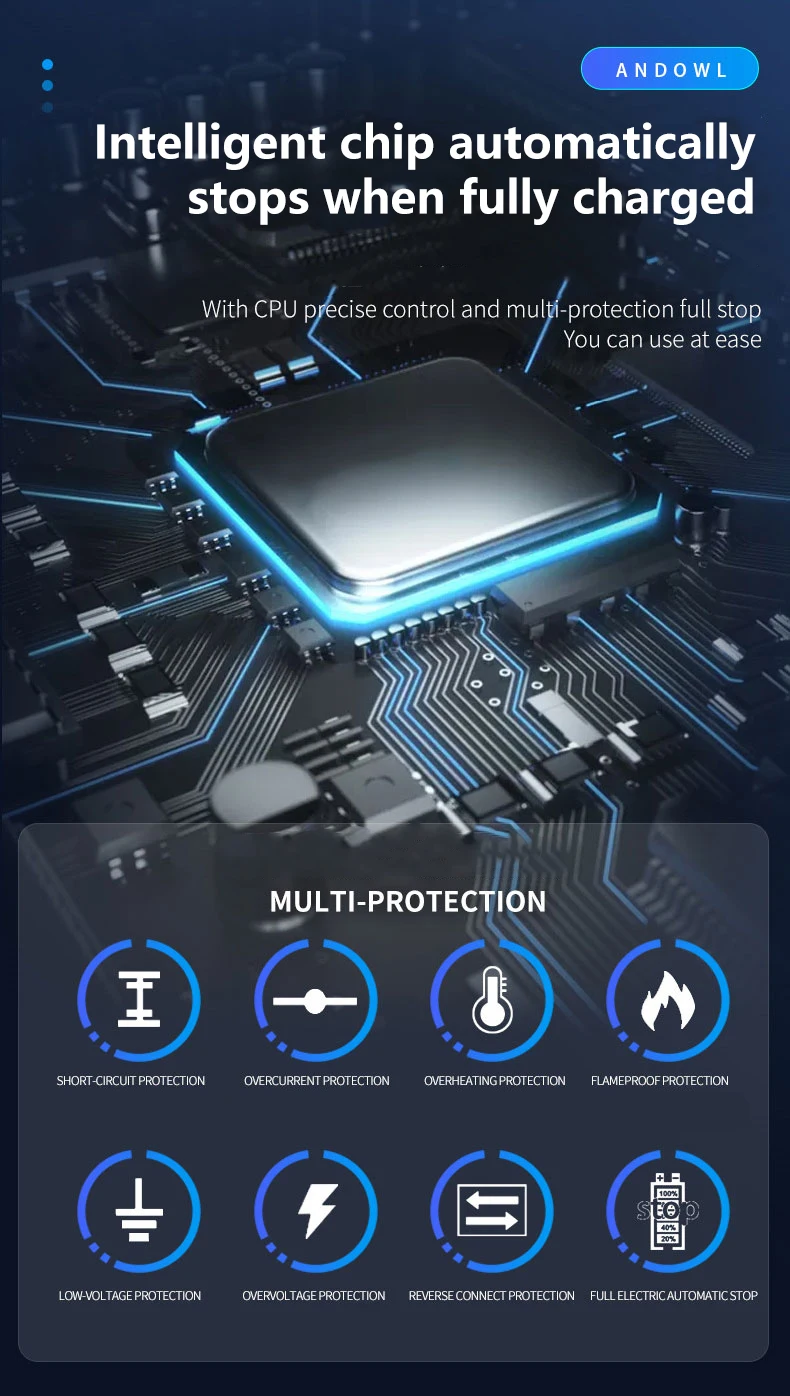 Автомобильное зарядное устройство для мотоцикла 12 В зима лето запуск и остановка