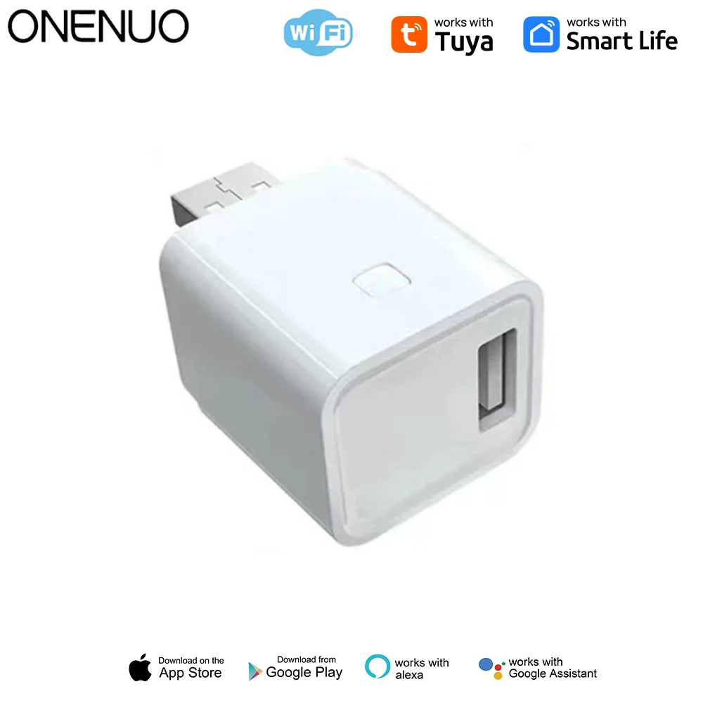 

Tuya Smart WiFi Mini USB-адаптер-переключатель 5 В Micro 1/2/3 Порта С Контролем Мощности Alexa Google Yandex Alice Совместим...