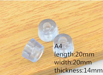 Прозрачные силиконовые защитные накладки для мебели KK&FING, 10 шт.