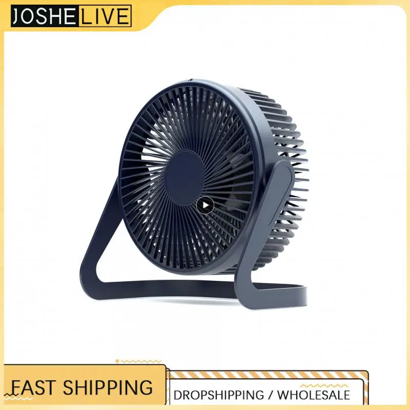 

360 Degree Rotating Snowflake Fans Mini Adjustable Electric Fans Quiet Operation Usb Charging Desktop Fan Small Fan Portable