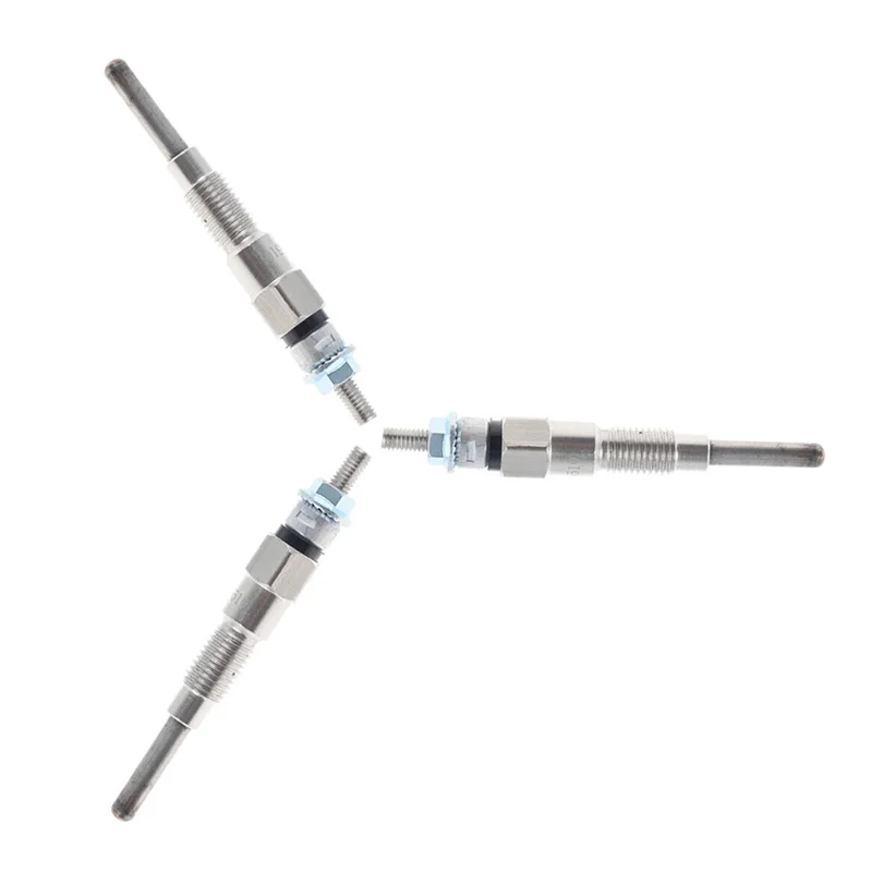 3 шт. свечи накаливания обогревателя двигателя 8 мм для трактора Kubota B21 B1700D B1700E