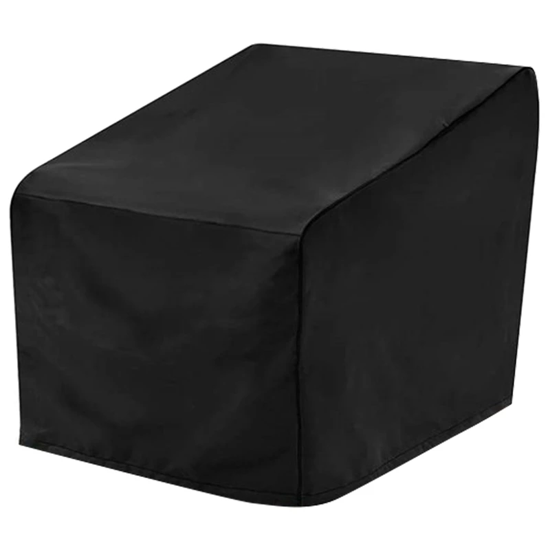 

Sturdy Patio Chair Cover, Outdoor Furniture Cover, 38W X 31D X 30H Inches, Heavy Duty Waterproof, Classic Black