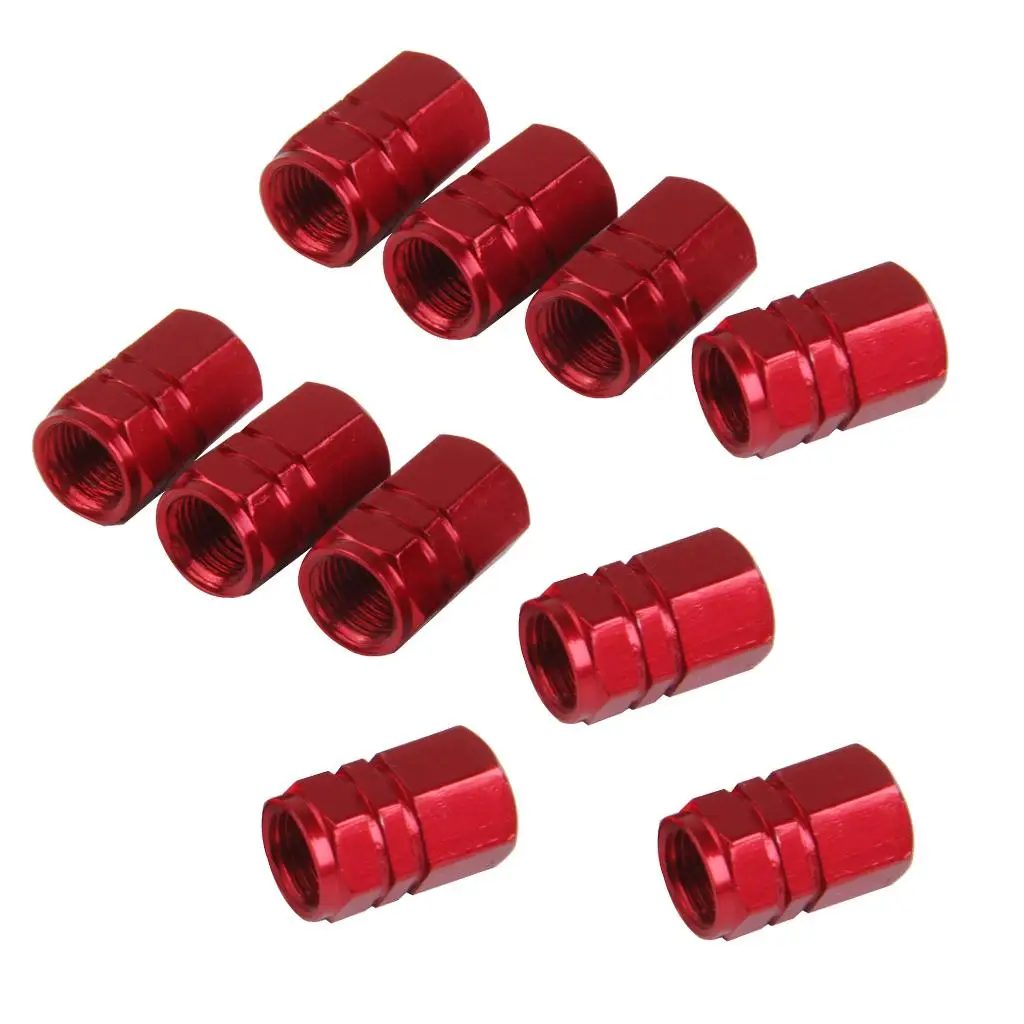 

10 Tire Air Valve Cover for Car Motorbike Bike Truck