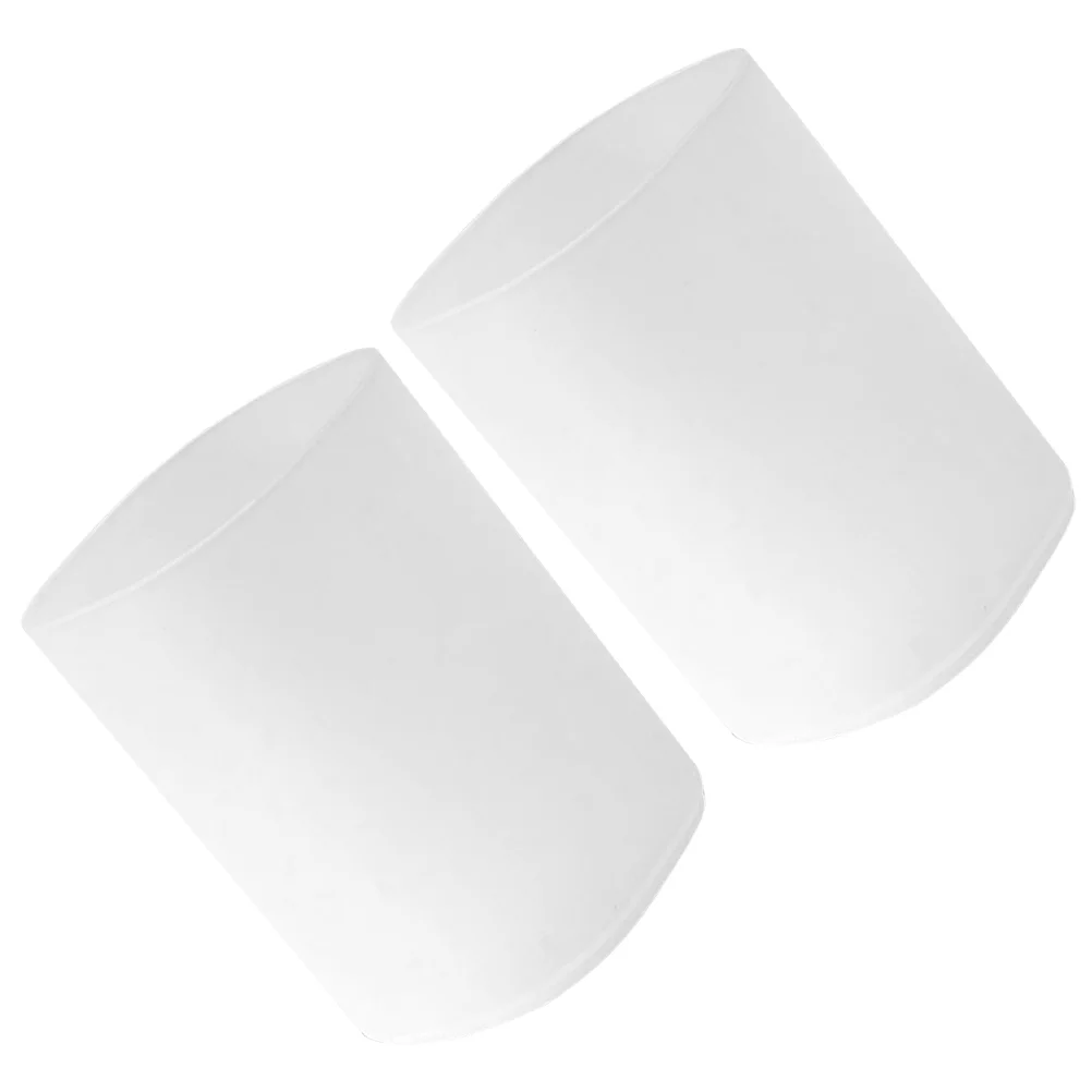 

2 Pcs Office Table Pen Holder Stationery Container Desk Organizer Plastic Student For