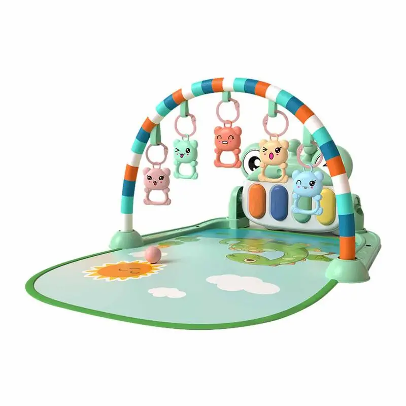 

Baby Play Mats Animal Blanket Touch Play Pads Toys Newborn Activity Gym Lay And Play 3 In 1 Fitness Music And Lights Fun Piano