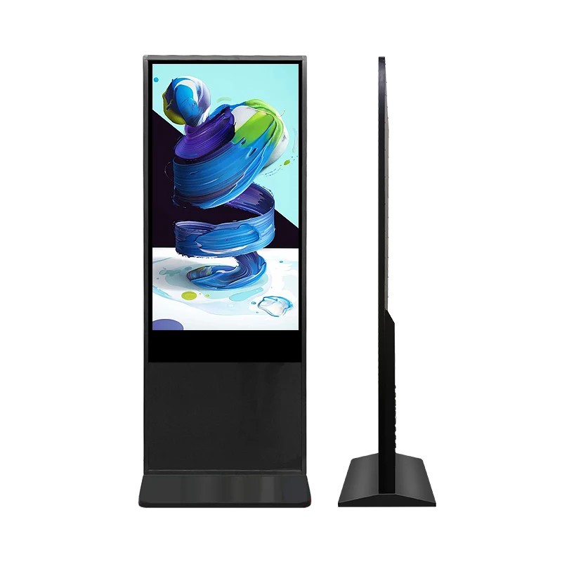 

32" 55 inch Indoor Floor Standing Interactive Vertical Digital Signage Display Touch Screen Monitor LCD Advertising kiosk Totem