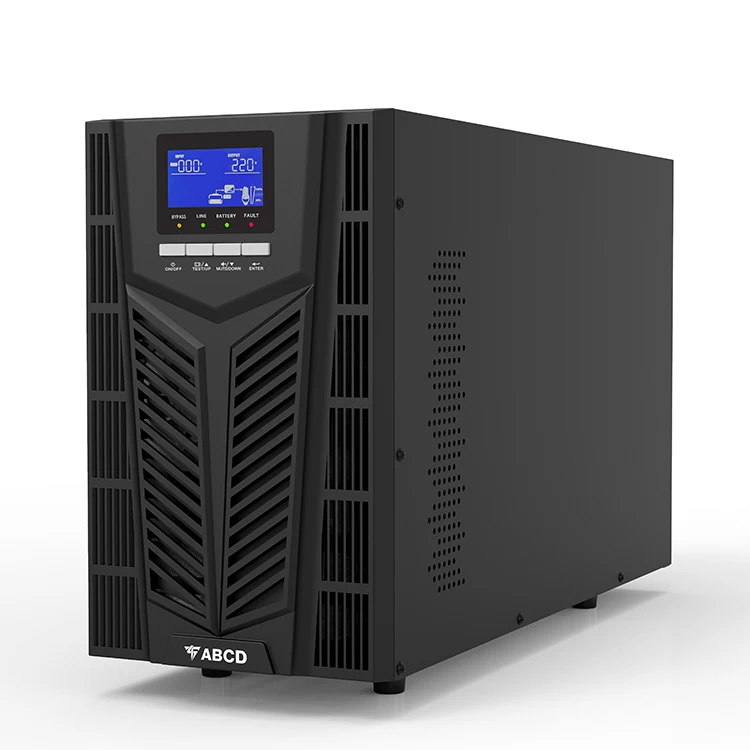 

Customized Home Uninterrupted Power Supply For PC Backup UPS 6KVA 10KVA 220V Output Tower 10KVA Online UPS Without Battery