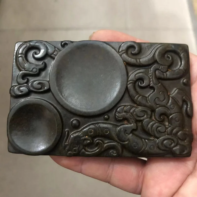 Старинный разнообразный нефритовый старинный нефрит Gaogu, винтажные состаренные нефритовые украшения для стола