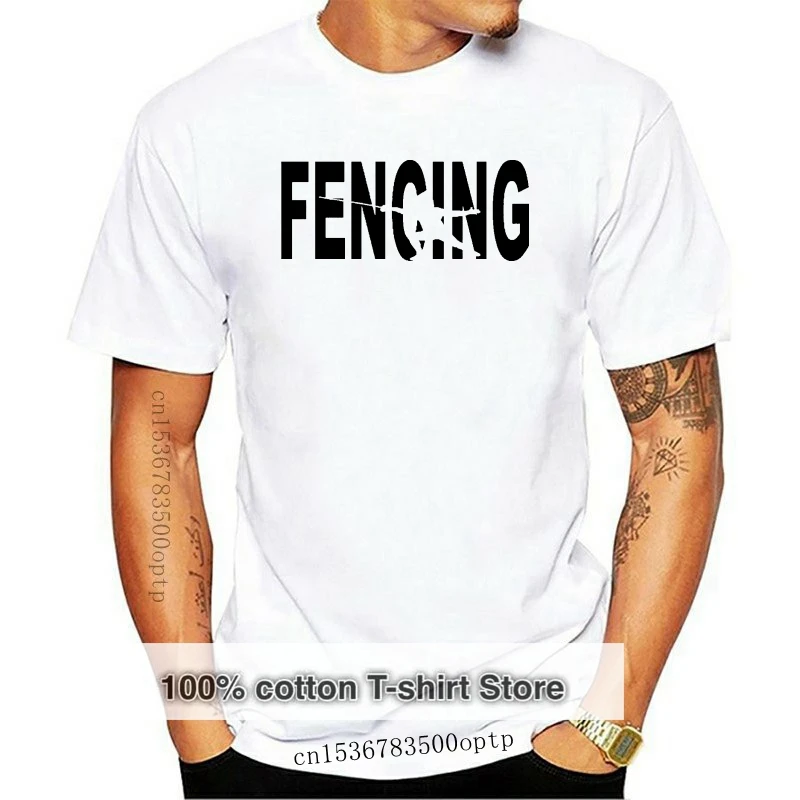 

fencing t shirt add colour of t shirt required with order