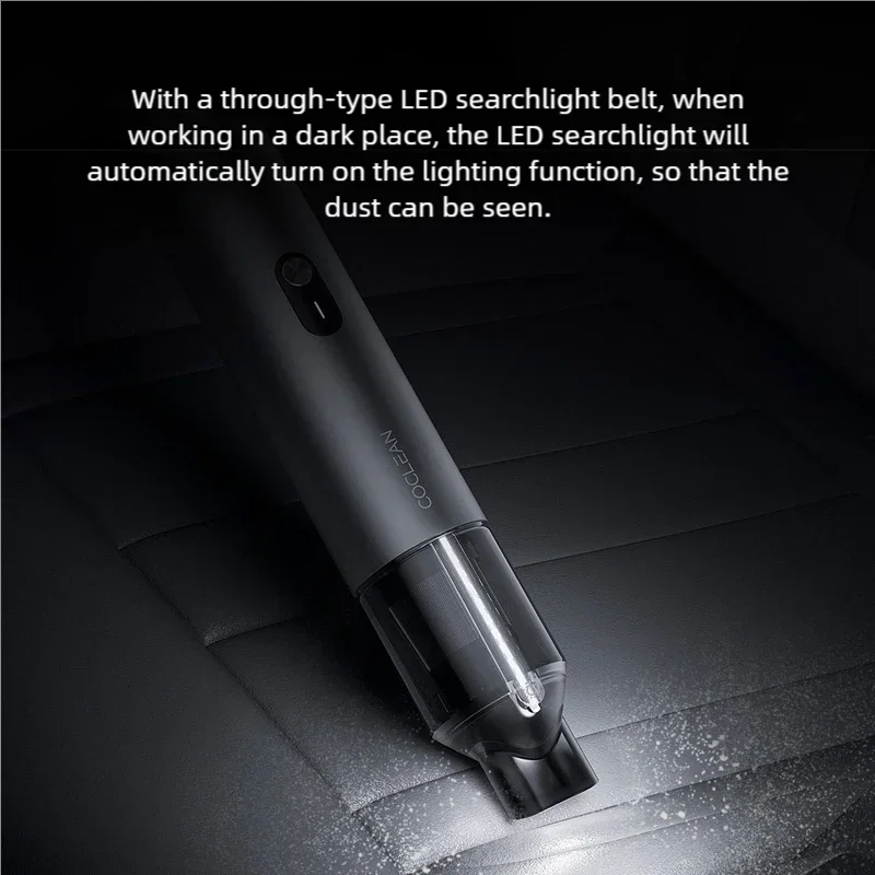 Автомобильный пылесос Xiaomi Youpin мощный мини-пылесос с мощным всасыванием