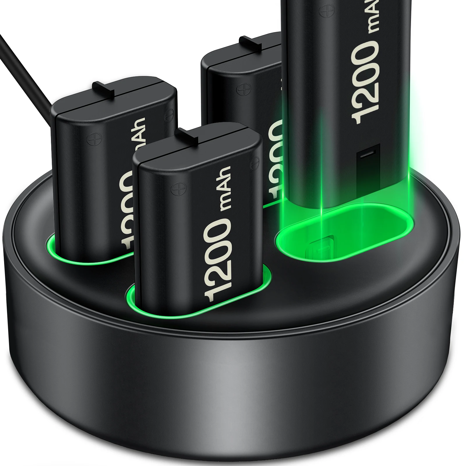 

Аккумуляторная батарея BEBONCOOL, 4 х120, 0 мАч, для Xbox серии X S/Xbox One X S