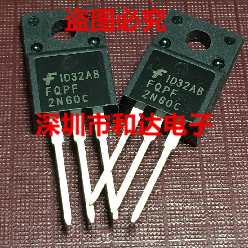 

5PCS-10PCS FQPF2N60C MOS TO-220F ORIGINAL STOCK NEW