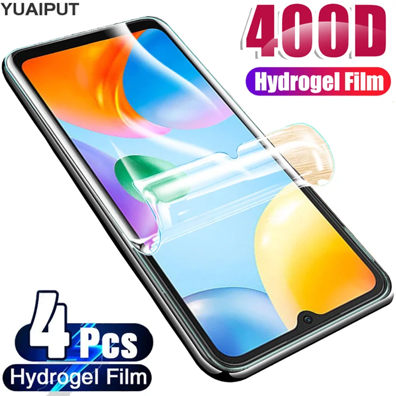 гидрогель Redmi10C Гидрогелевая пленка для Xiaomi 10C Redmi 9C NFC Защитная экрана Hydrogel Film 10A 9A