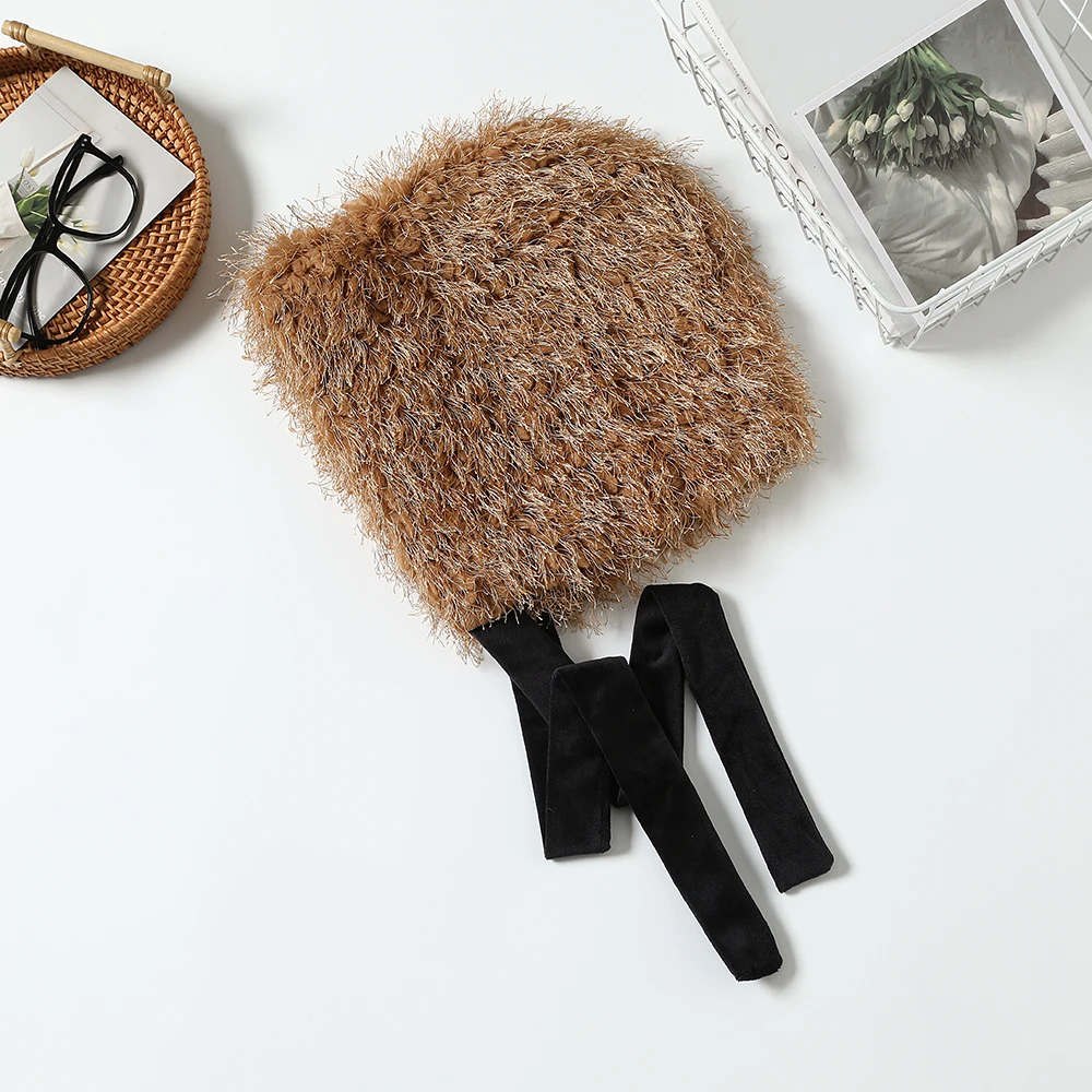 Высококачественные новые плюшевые обтягивающие шапки Lei Feng осенне-зимние