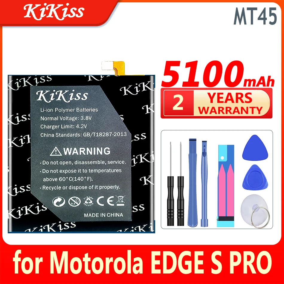 

Аккумулятор KiKiss MT45 5100 мАч для Motorola Moto EDGE S Pro
