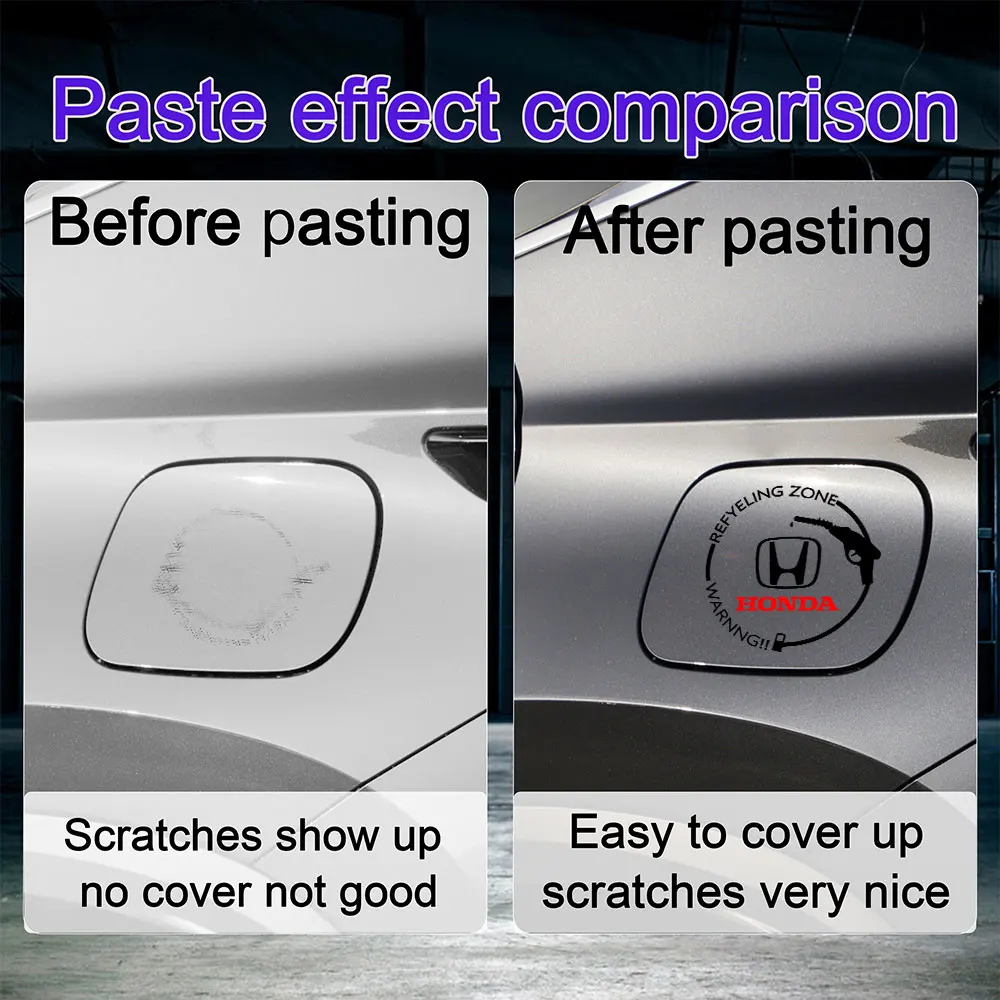 1 шт. виниловые декоративные наклейки на крышку топливного бака автомобиля