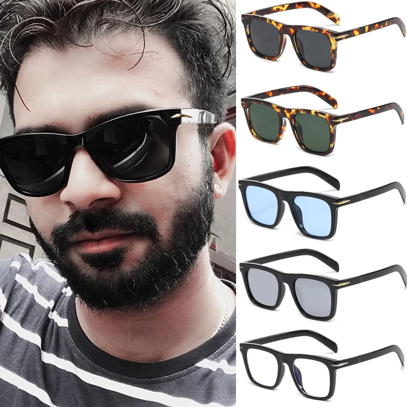 

Retro Modern Classic Men Square Sunglasses Fashion Simple Style PC Women Sunglass UV400 UV Shielding Outdoors Travel Accessories