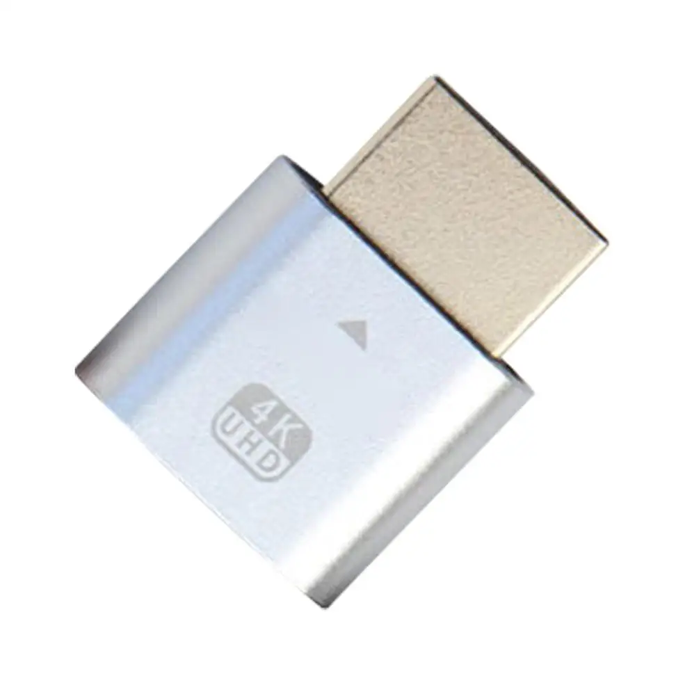 HDMI Virtual Display 4K DDC EDID Dummy Plug Cheat Emulator Adapter Support All Systems |