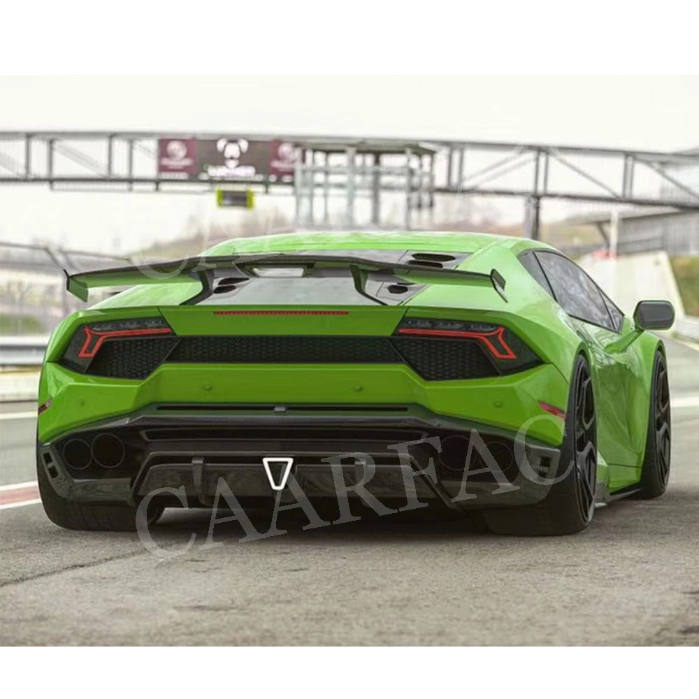 Сухой карбон/FRP черный задний диффузор для губ комплекты кузова аксессуары Lamborghini