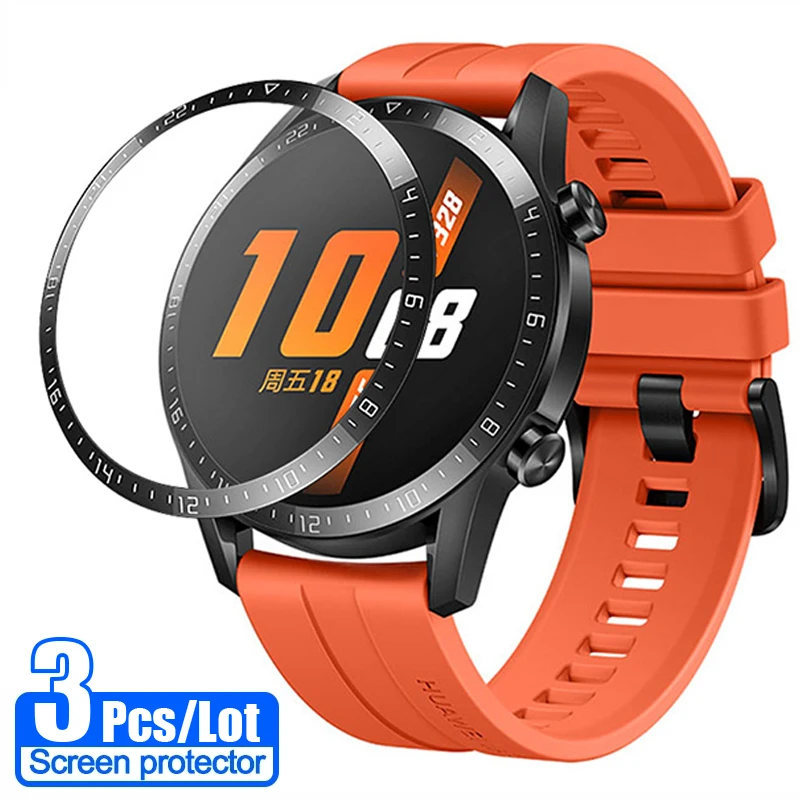

Soft Fibre Glass Protective Film For Honor Watch Magic 2 42 46mm Smartwatch Screen Protector For Huawei Watch GT 3 Pro 2E 42 46